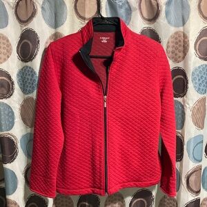 Allison Daley Red Quilted Jacket